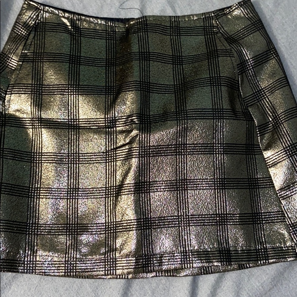 Urban outfitters plaid skirt